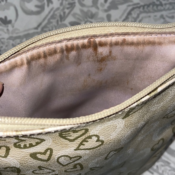 Coach Waverly Hearts CC Logo Patent Leather Swingpack Crossbody Purse Bag - Picture 7 of 9